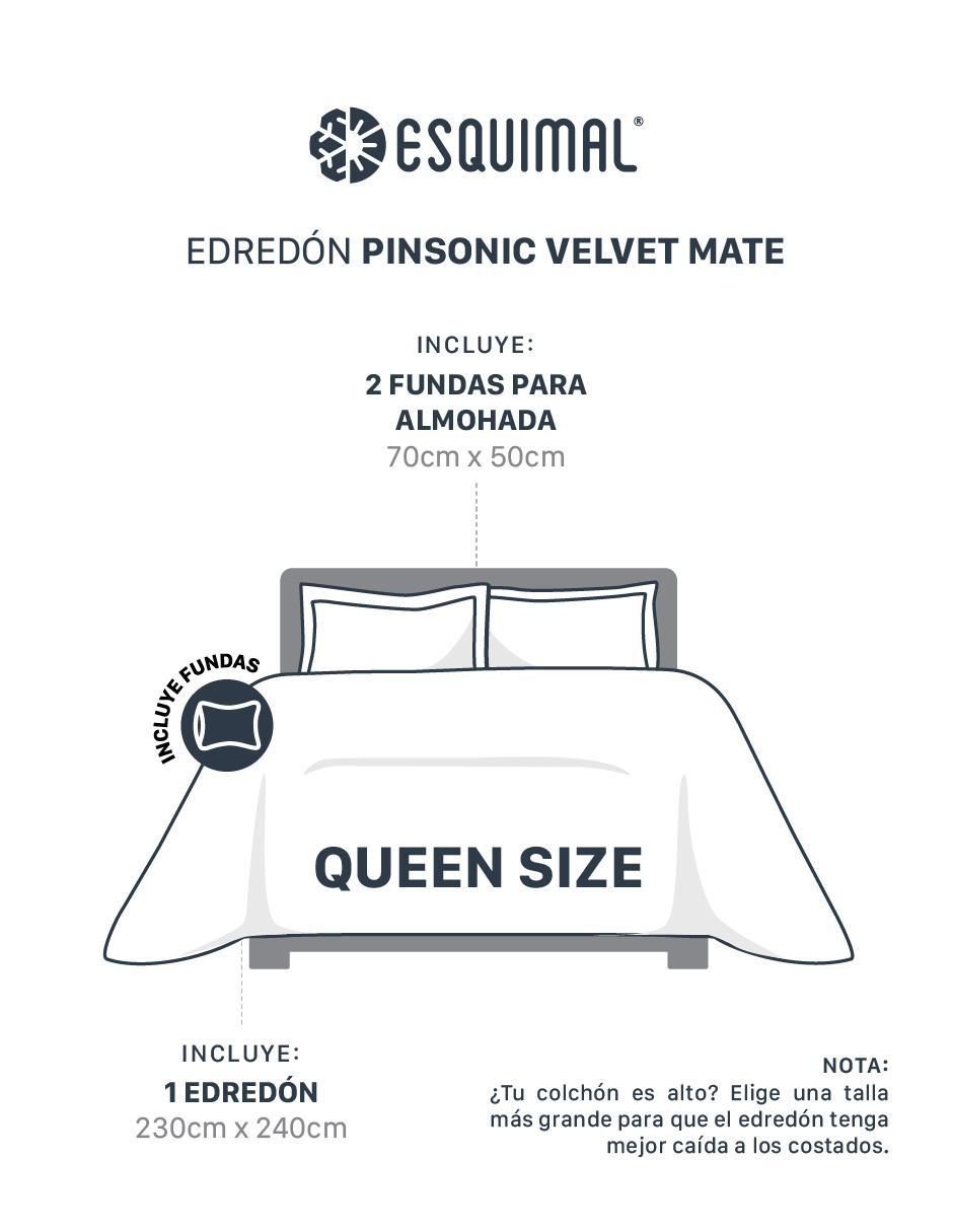 Set edredón Pinsonic Velvet Mate 7