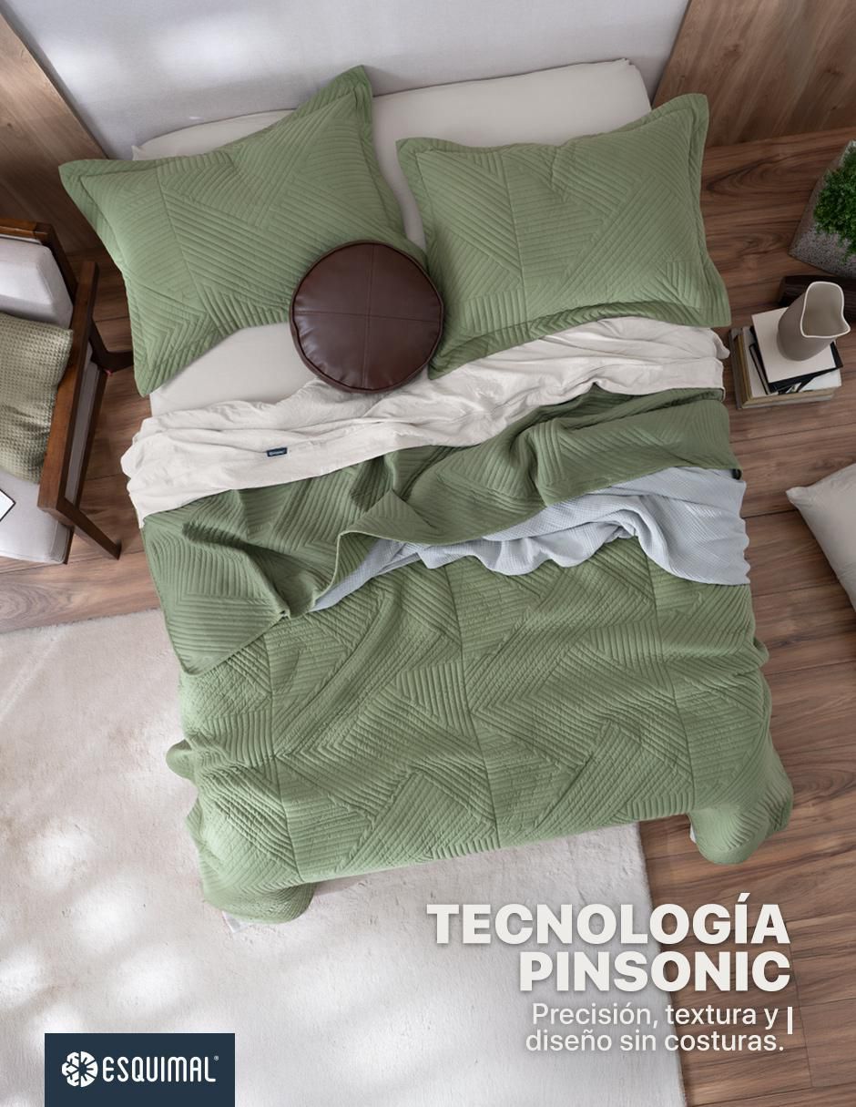 Set edredón Pinsonic Velvet Mate 2