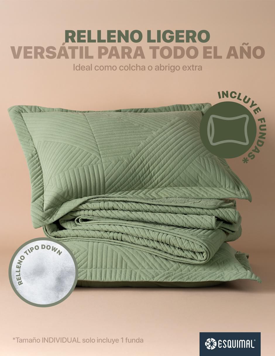 Set edredón Pinsonic Velvet Mate 3