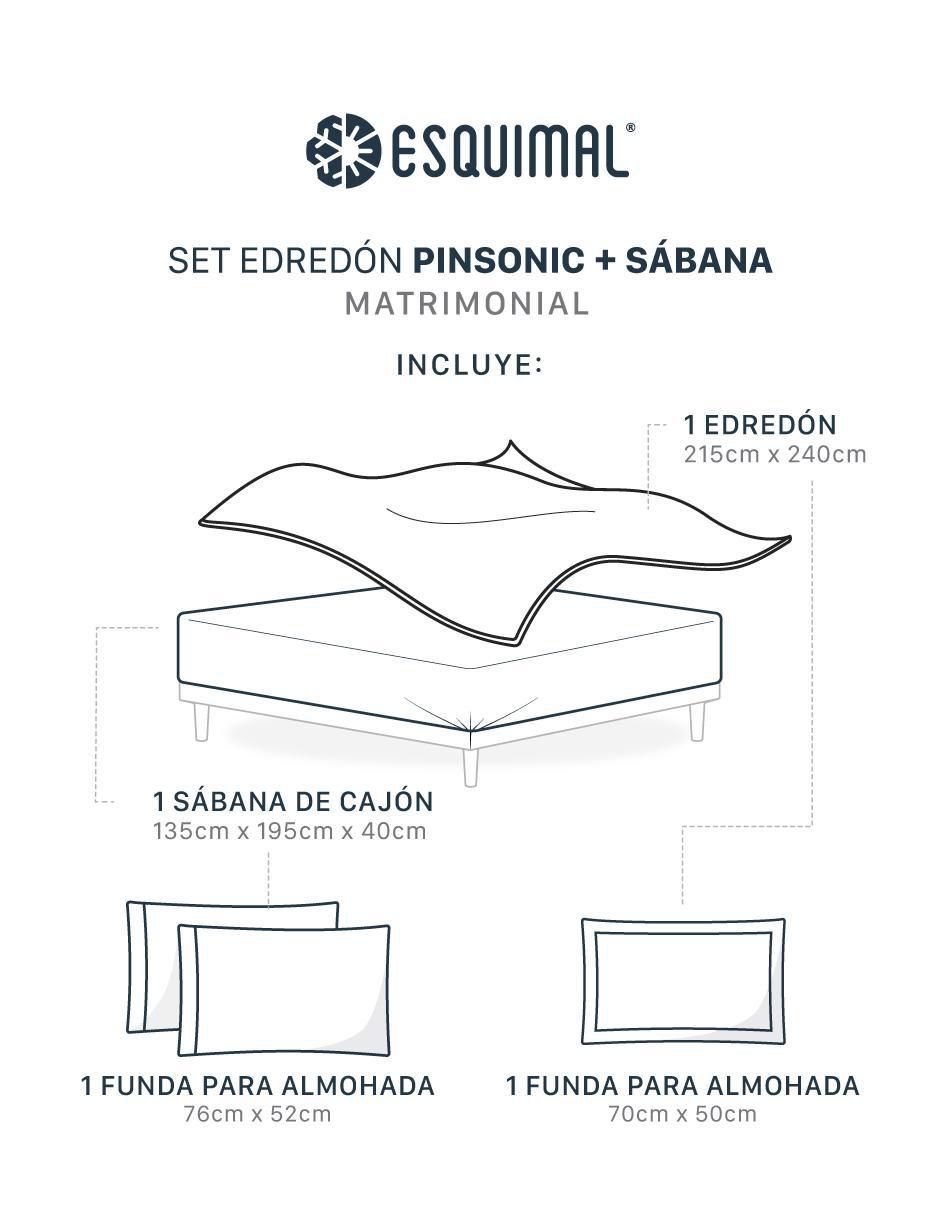 Set edredón Esquimal Pinsonic Calista