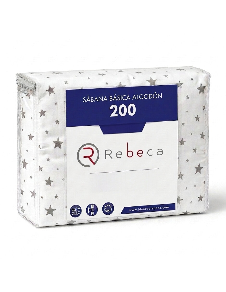 Juego de sábanas de algodón 144 hilos Rebeca