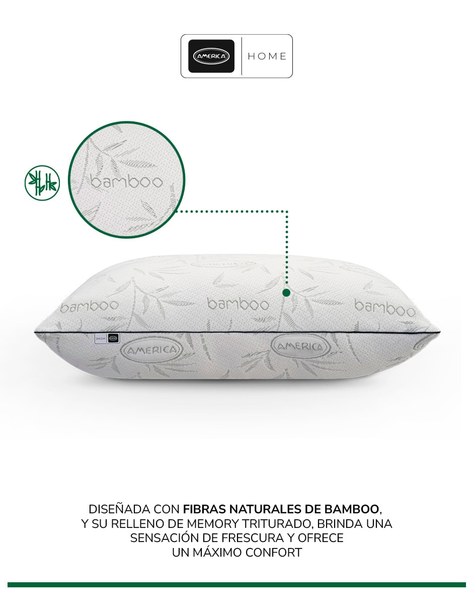 Almohada Bamboo firmeza media 4