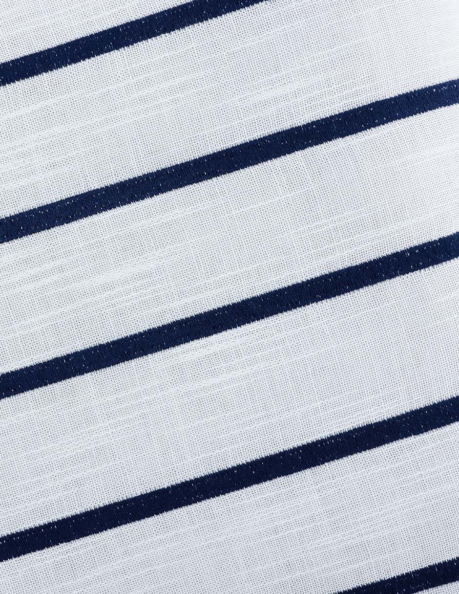 Cojín decorativo Nautica Wave Stripe Embroidery
