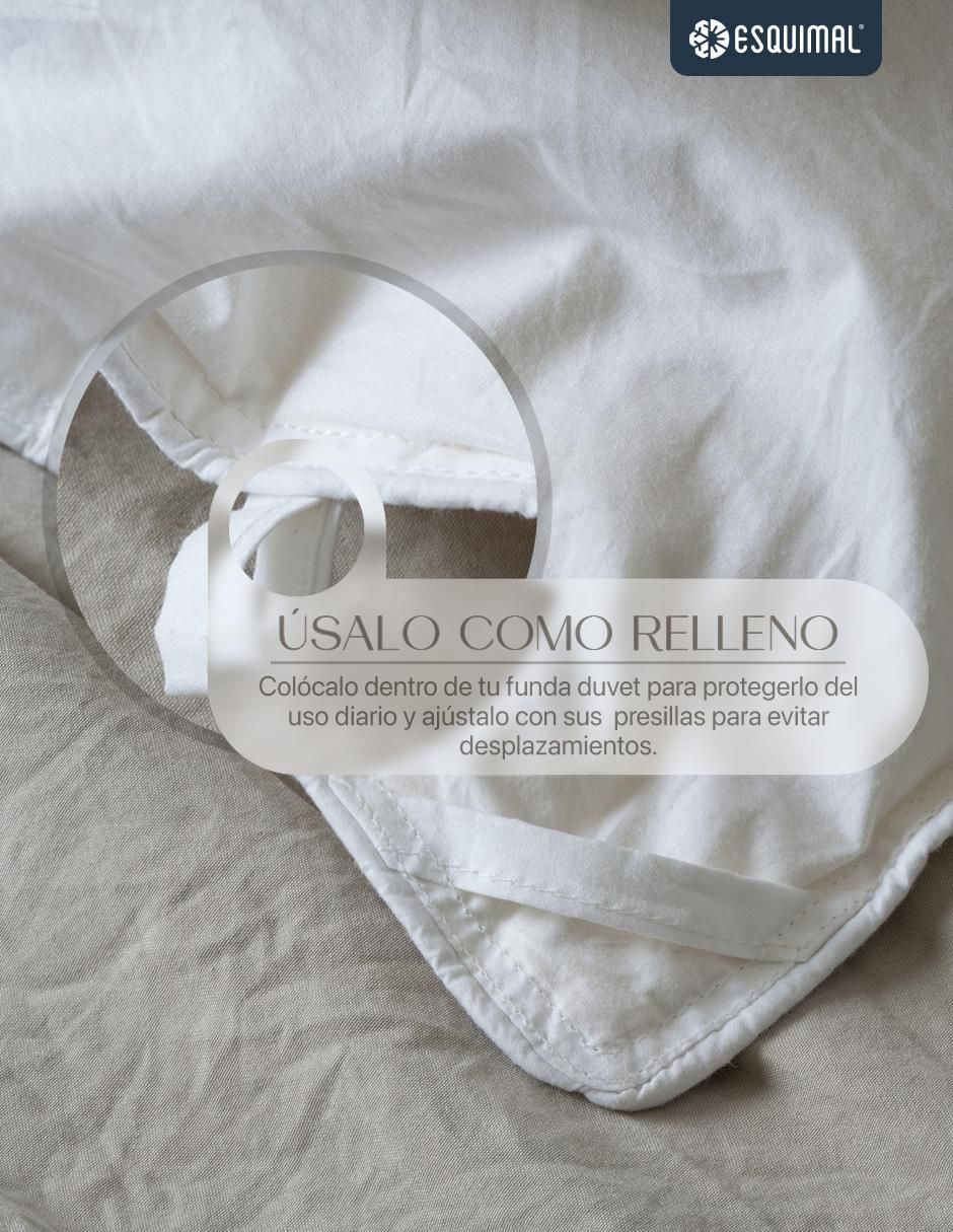 Duvet con relleno Pluma de Pato