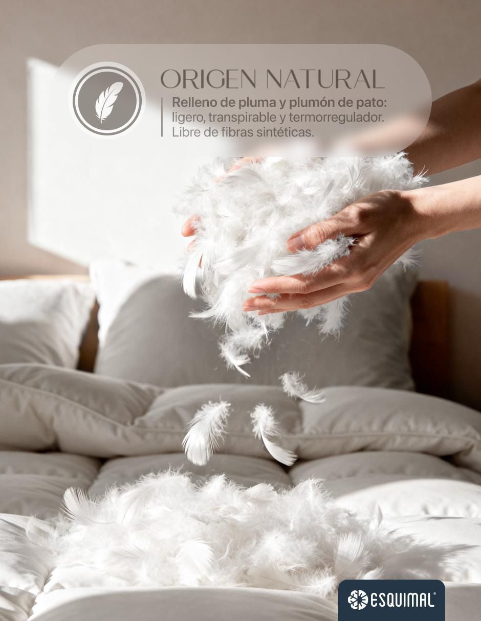 Duvet con relleno Pluma de Pato 7