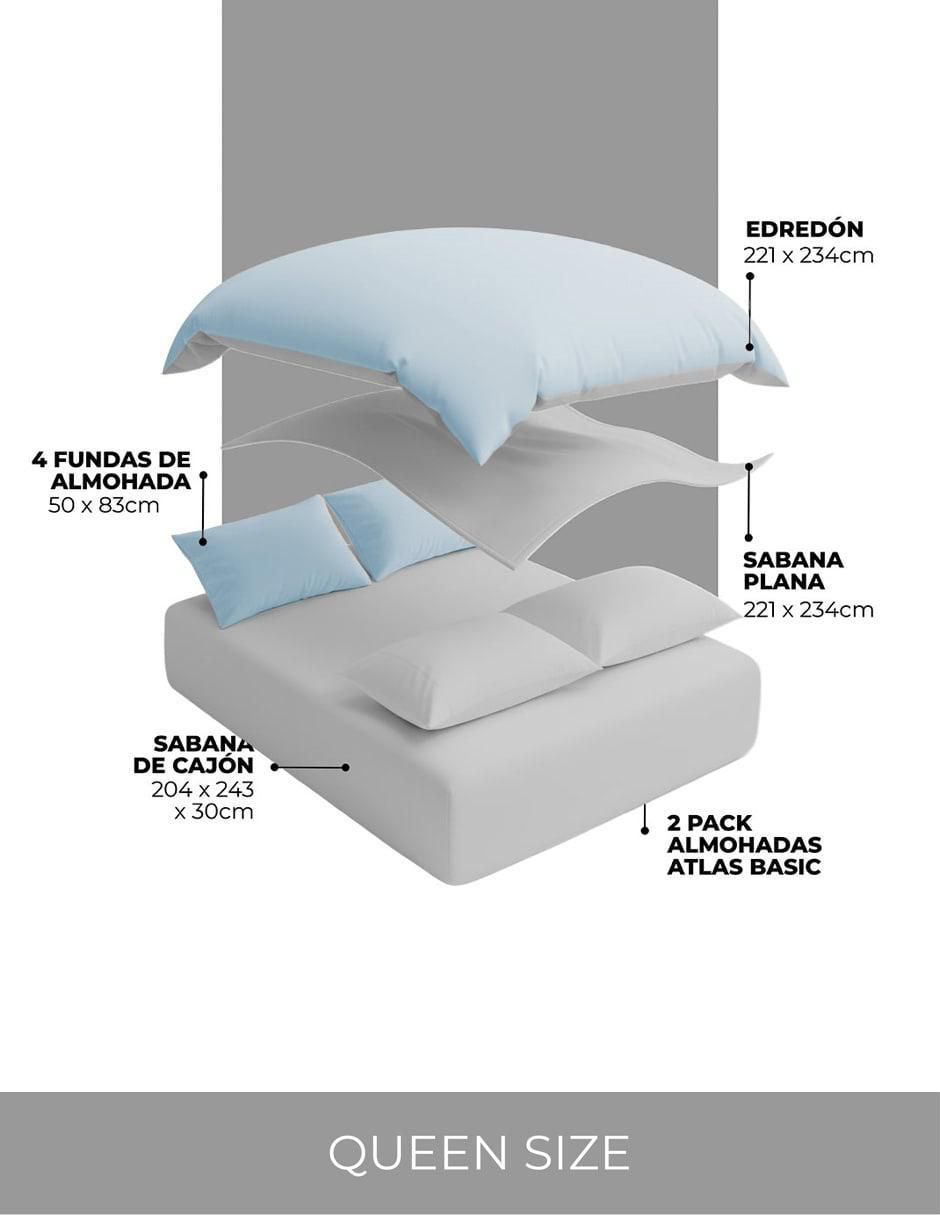 Set edredón Atlas Del Descanso Bed In A Box
