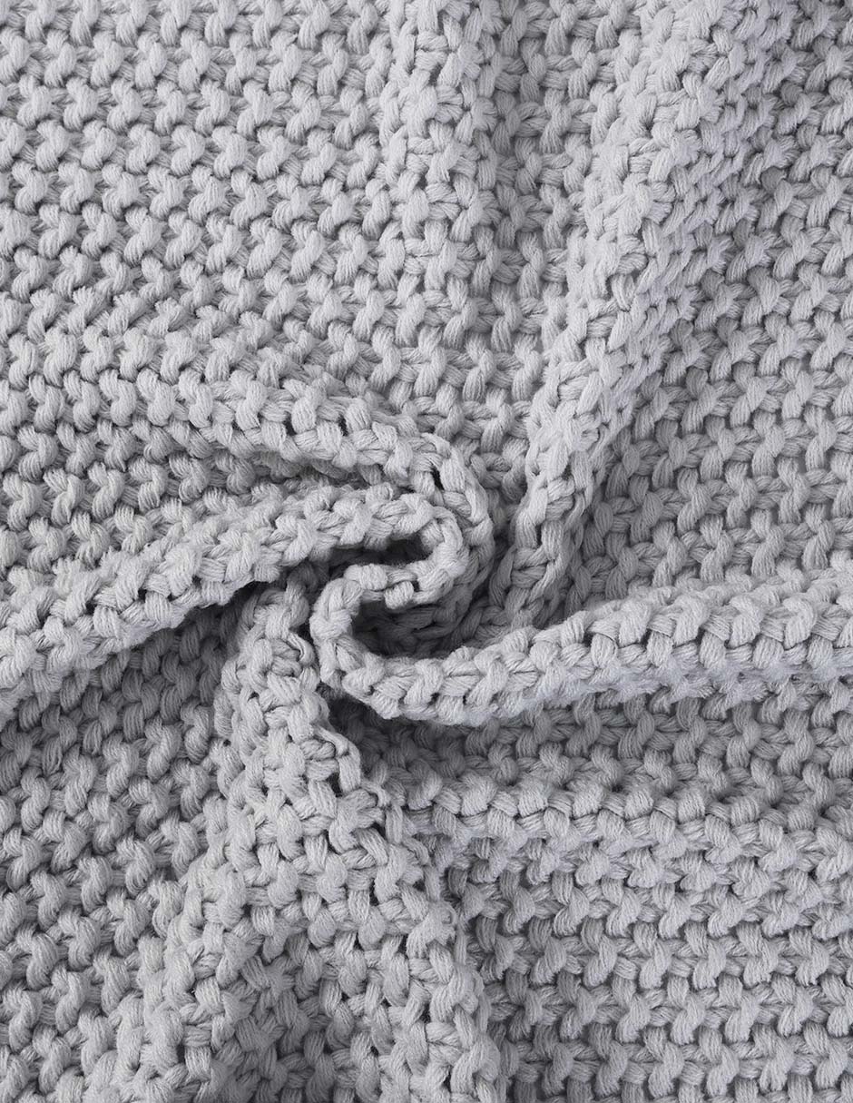 Frazada de tejido punto Knitting 3