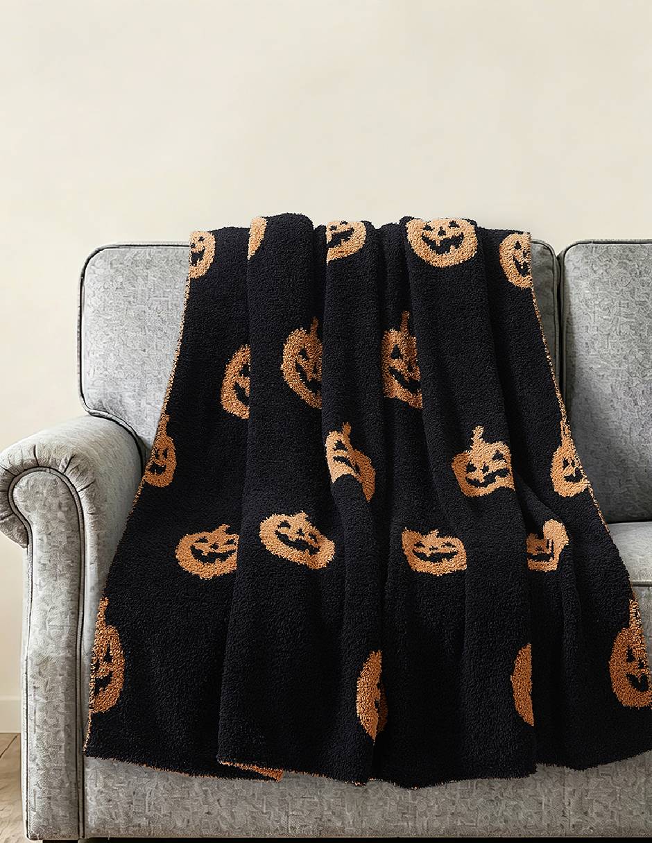 Frazada de tejido suave Pumpkin 6