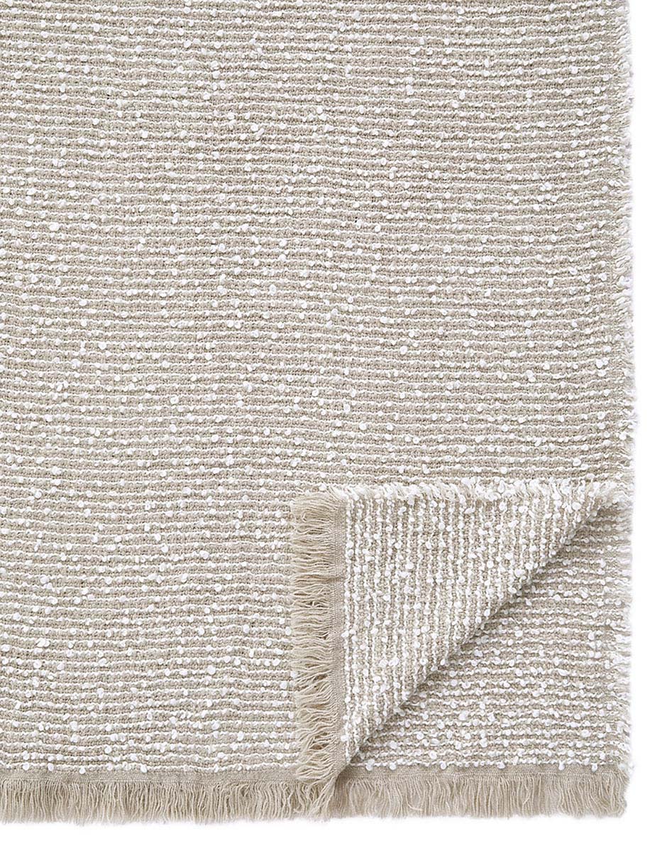 FRAZADA BOUCLE ANHELO, ESTÁNDAR, BEIGE 3