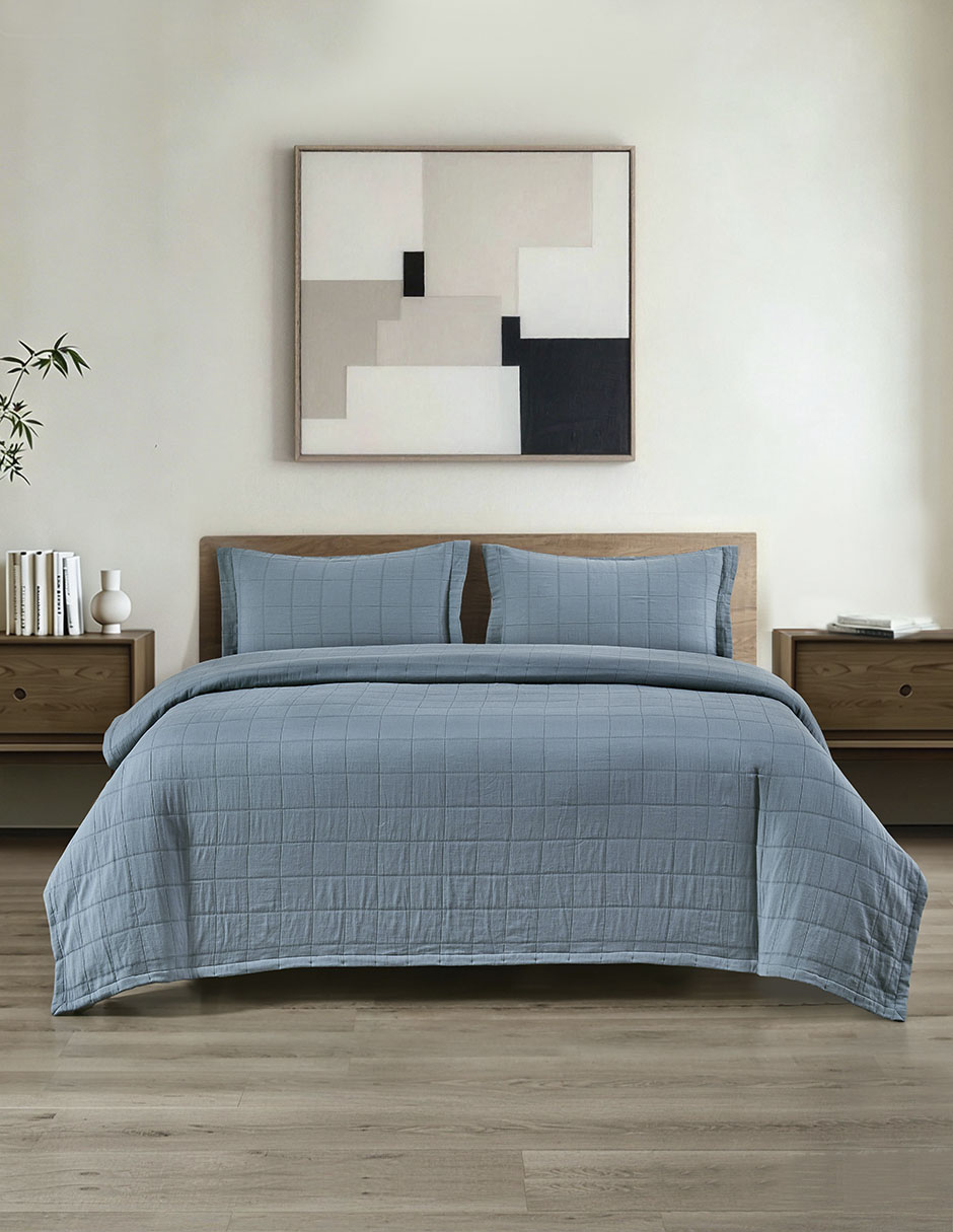 Set de colcha Anhelo Cotton 300 hilos