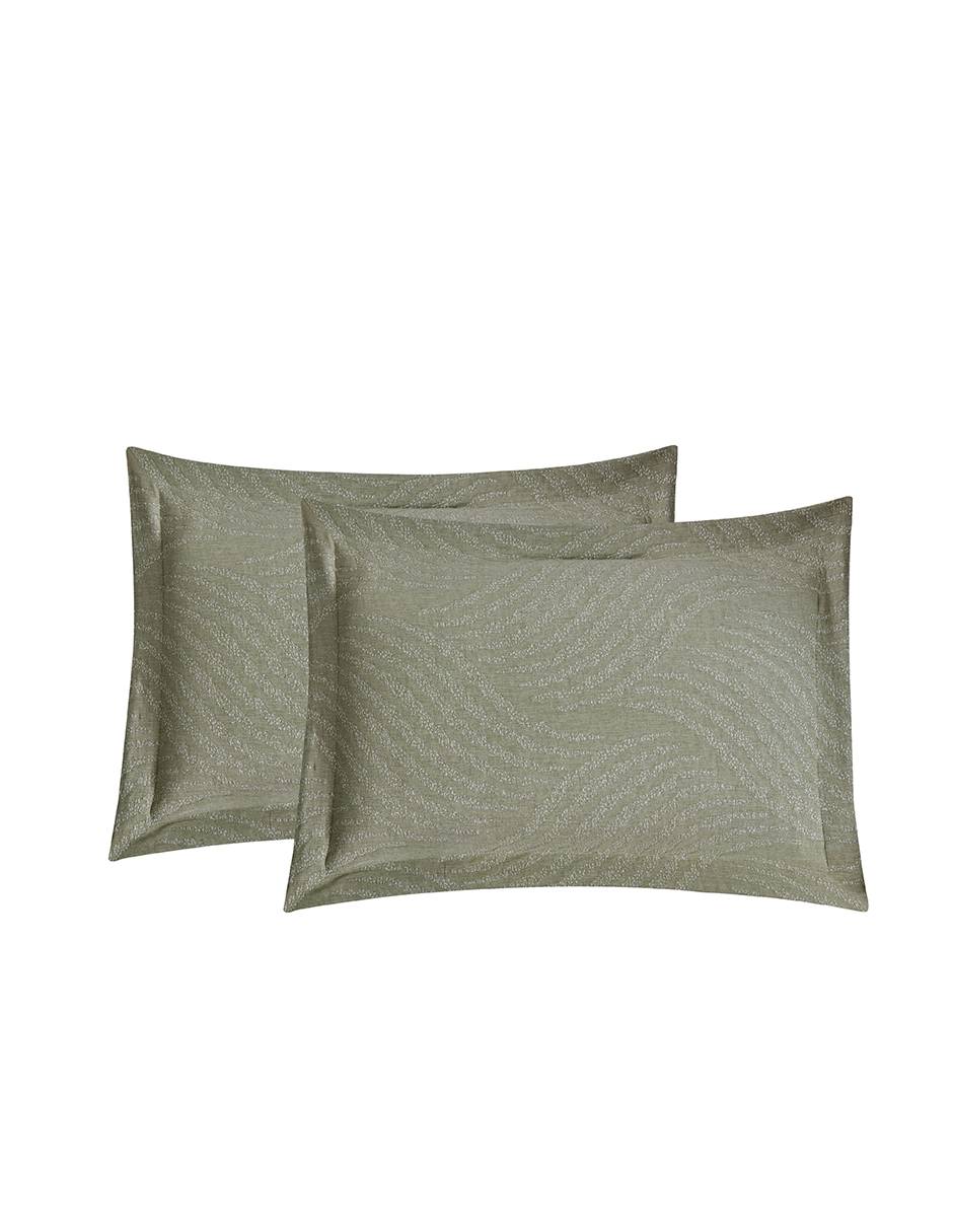 Set de Funda Duvet de Algodón Palm Jacquard 2