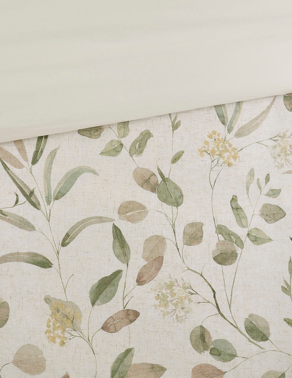 Set funda duvet Lines Leaves 5