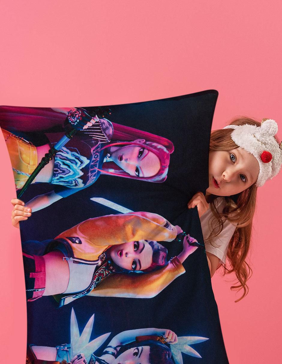 Almohada Providencia reversible Guerreras K-pop heroínas firmeza media