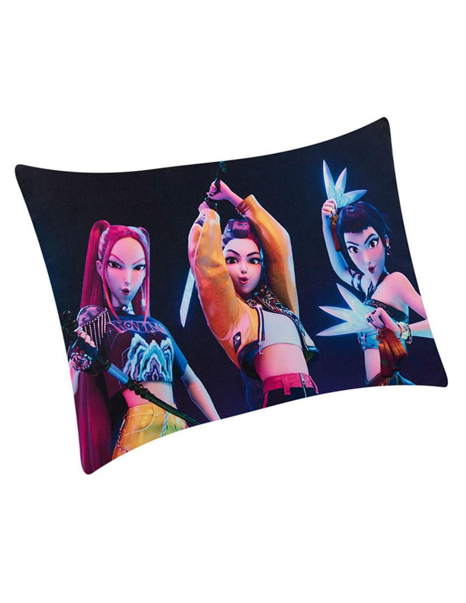 Almohada Providencia reversible Guerreras K-pop heroínas firmeza media