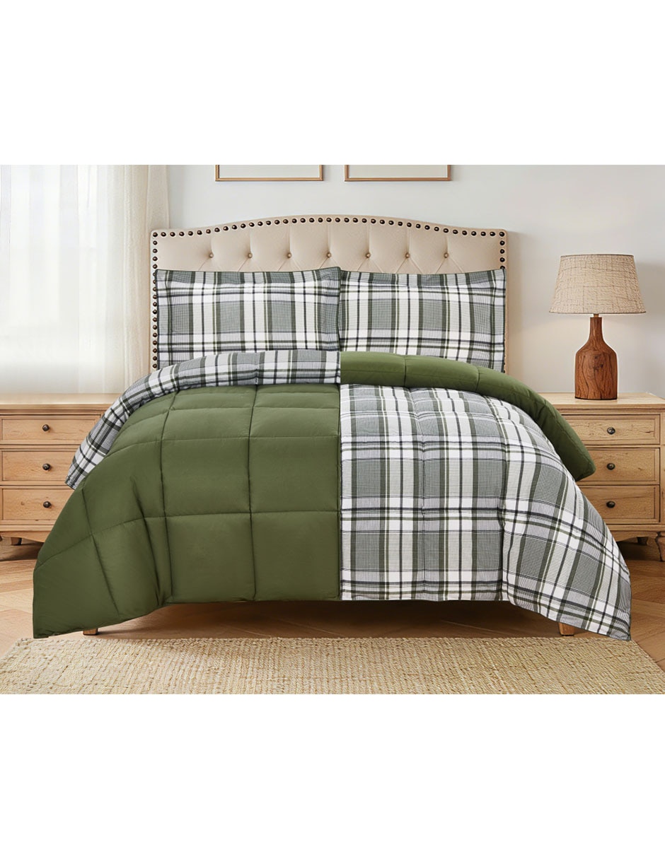 Set edredón Da Cotton Tartan Set edredón Da Cotton Tartan