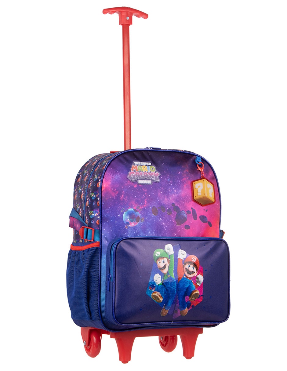 Mochila Con Ruedas Escolar Mario Bros Mario Bros Adivinanzas No 2
