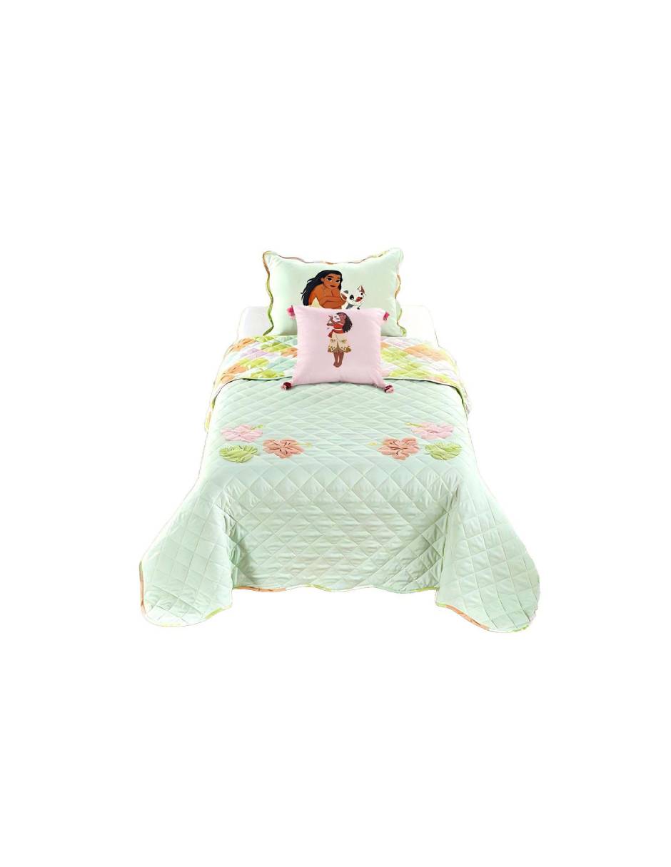 Set de Colcha Moana Disney Menta 3 Piezas