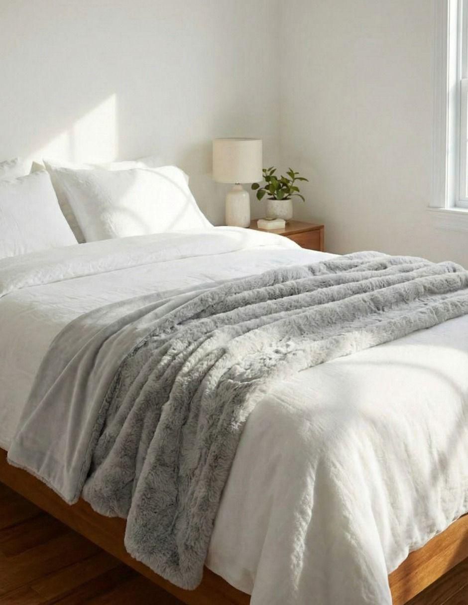 Frazada de tejido suave Channel Luxe Throw