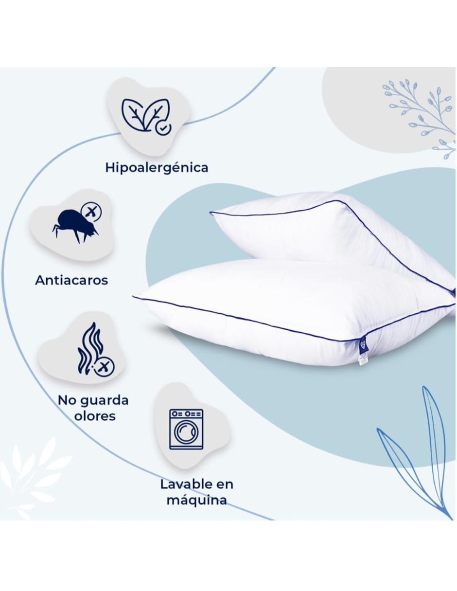 Set de almohada firmeza media