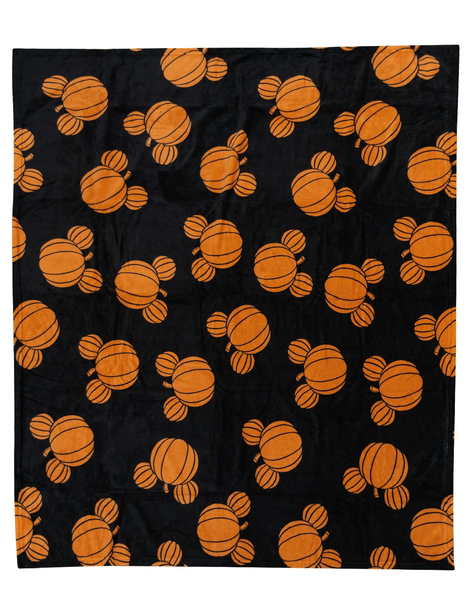 Set frazada/cojin clásica de tejido flannel Spooky Mouse Mickey unisex