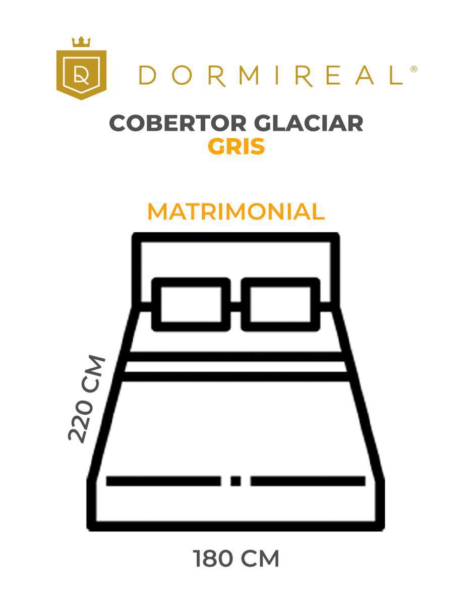 "cobertor" no aplica dormireal glaciar gris "estampado" ninguno 2