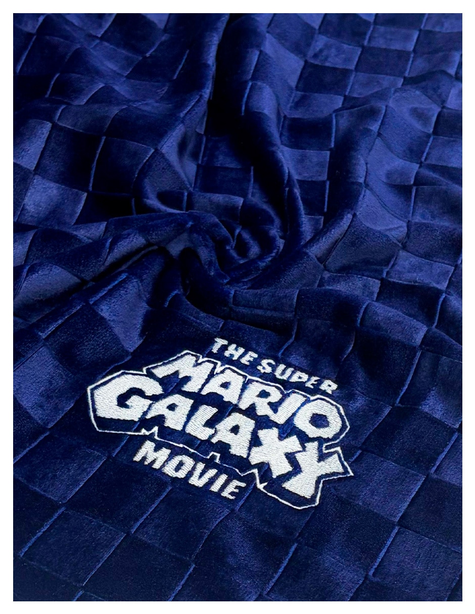 FRAZADA MARIO G, ESTÁNDAR, AZUL MARINO 3