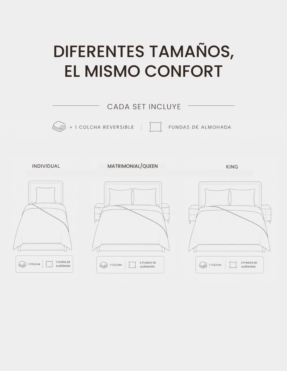 Set de colcha Mart Bamboo Bliss