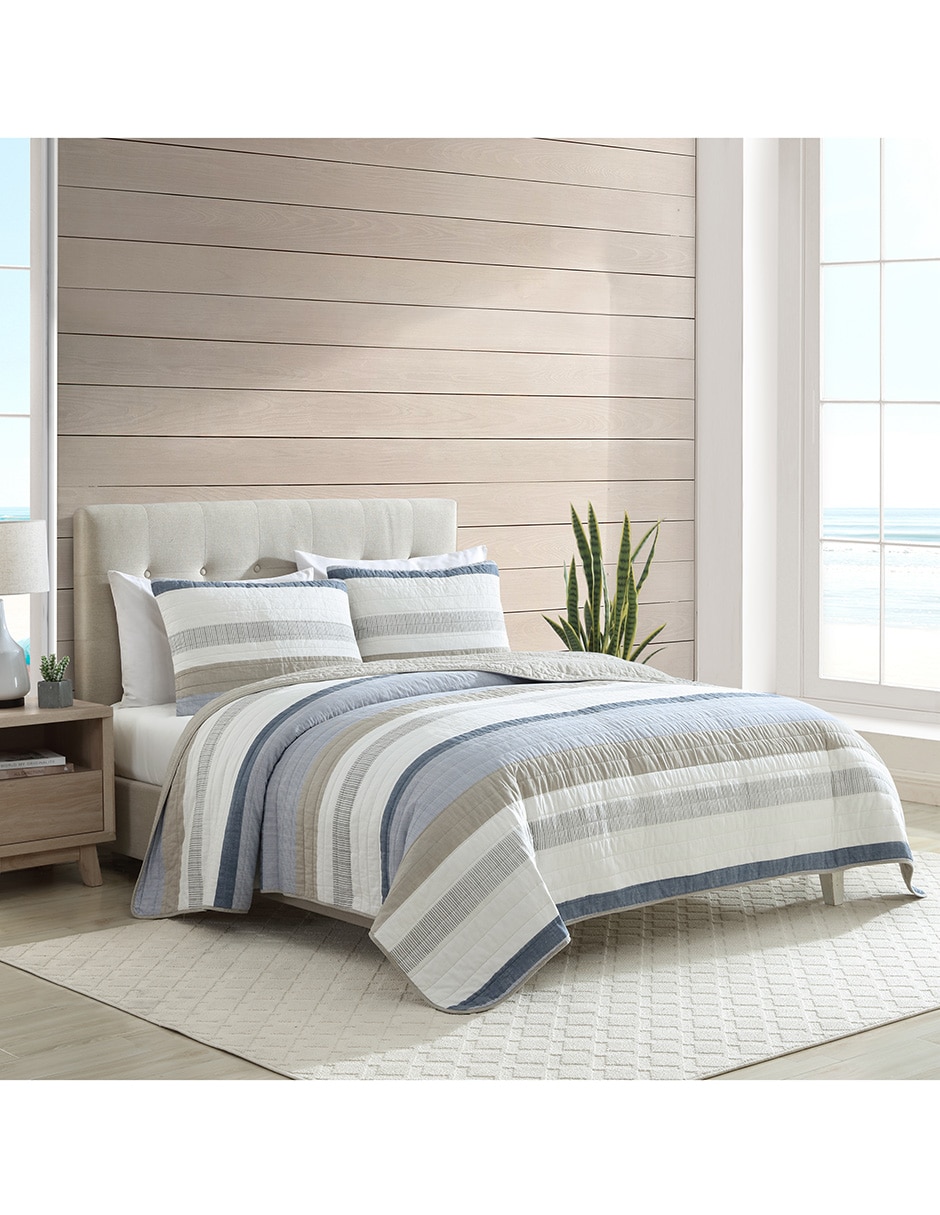 Set de colcha lakelyn multi blue Set de colcha lakelyn multi blue