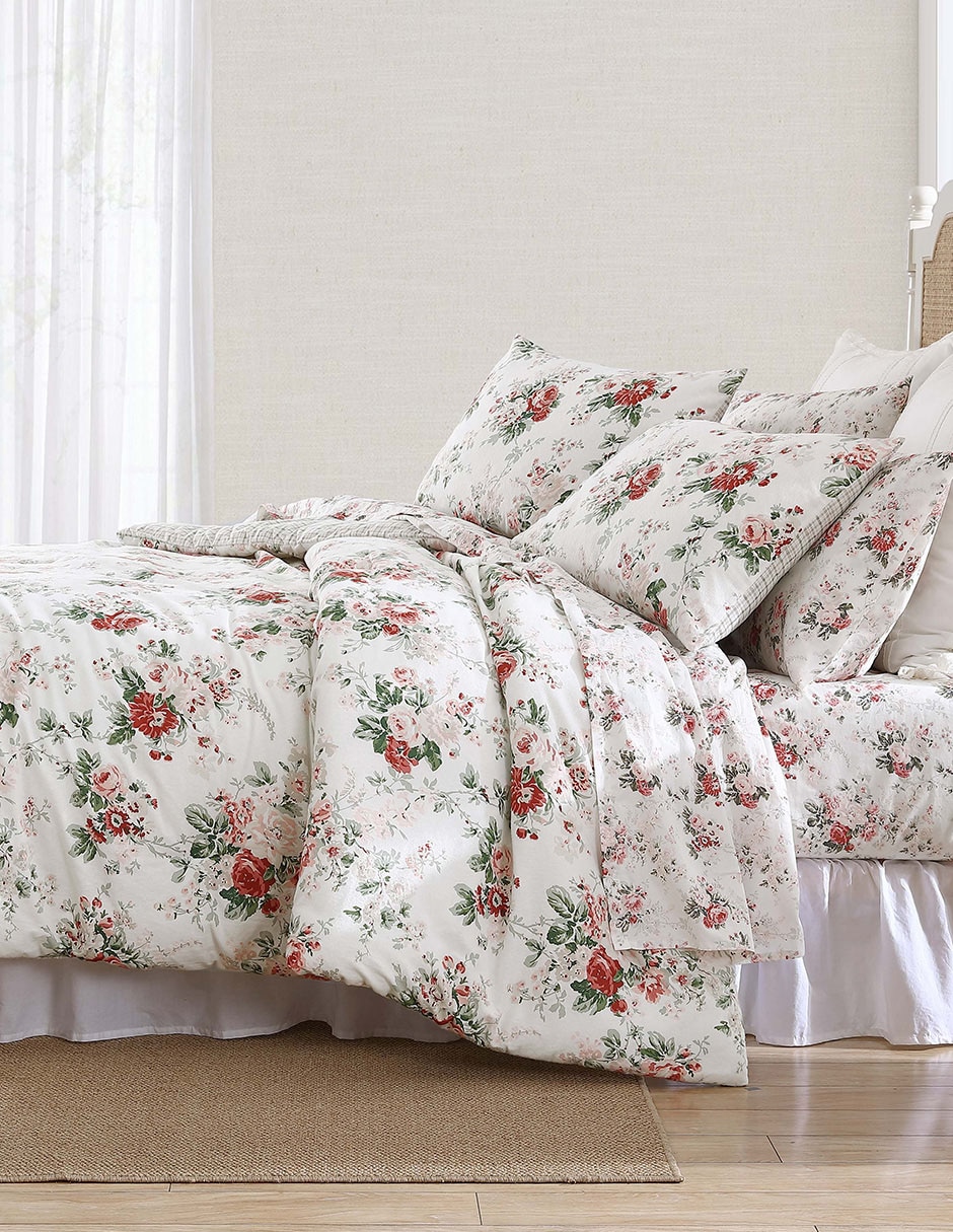 Edredon lauraashley ashfield red 5