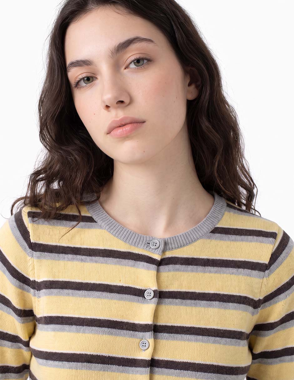 Suéter cuello redondo para mujer 2