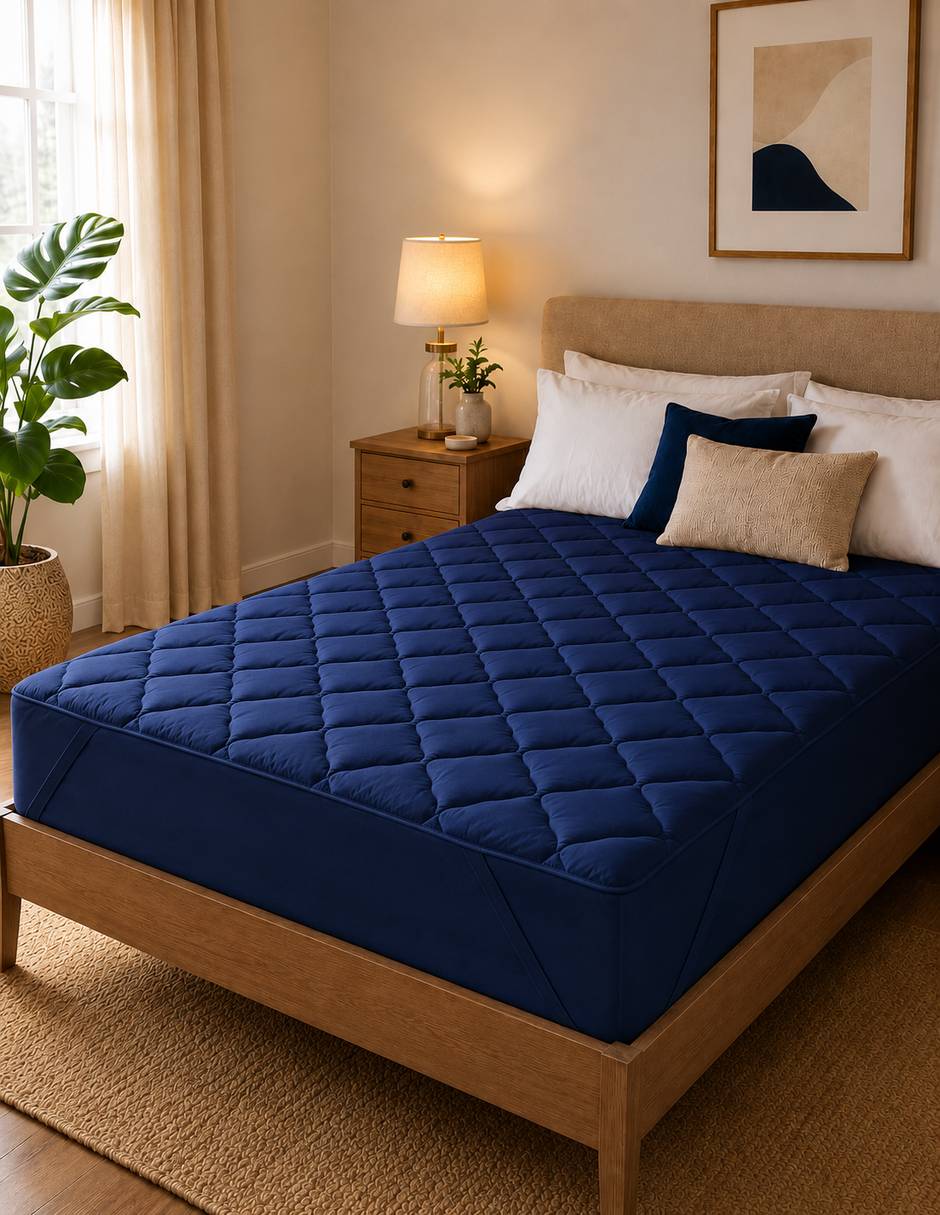 Protector de colchón cloud sleep acolchado impermeable 5