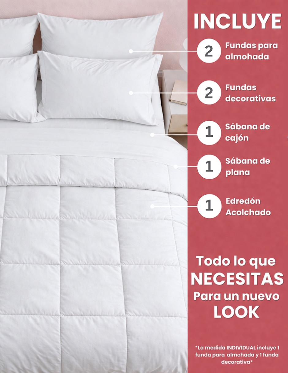 Set edredón Confort 4