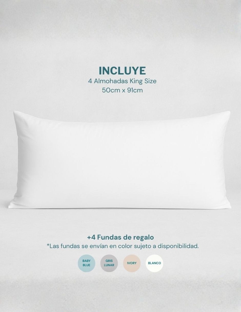 Set de almohada firmeza firme