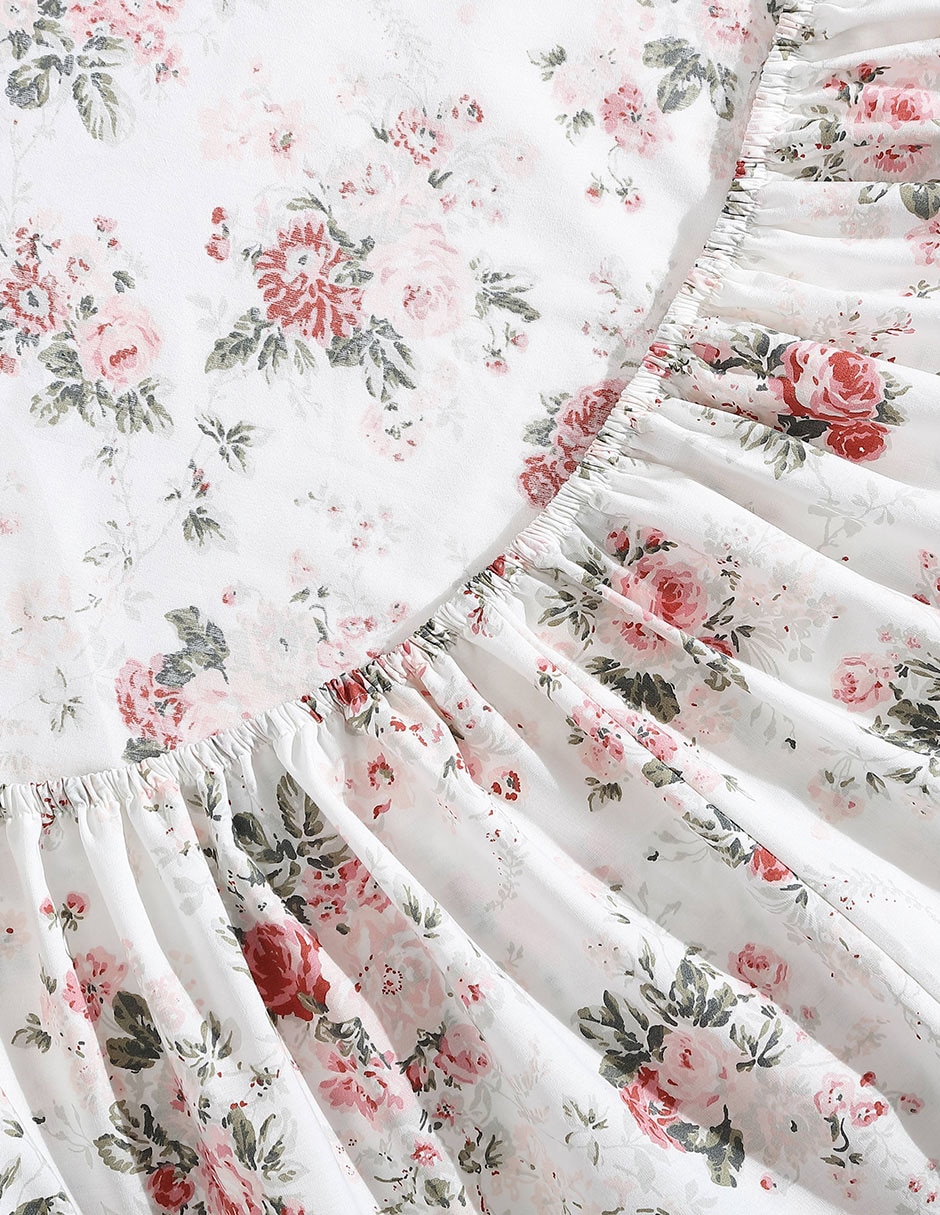 Juego de sábanas de algodón Laura Ashley Ashfield Rose 4