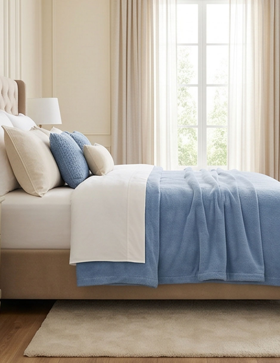 Cobertor I Serenity Cashmere estampado liso 3