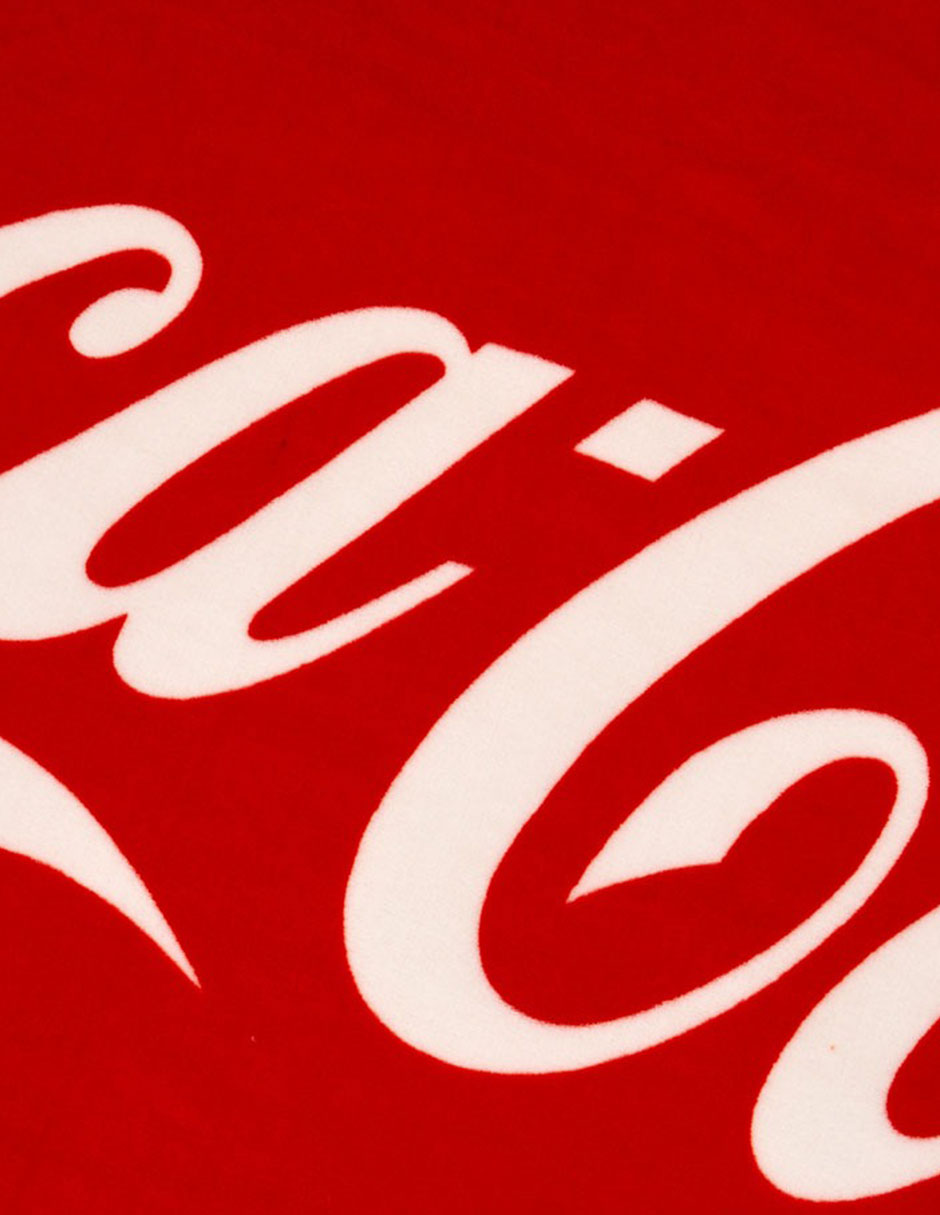 Frazada de tejido plano Coca Cola Classic 4
