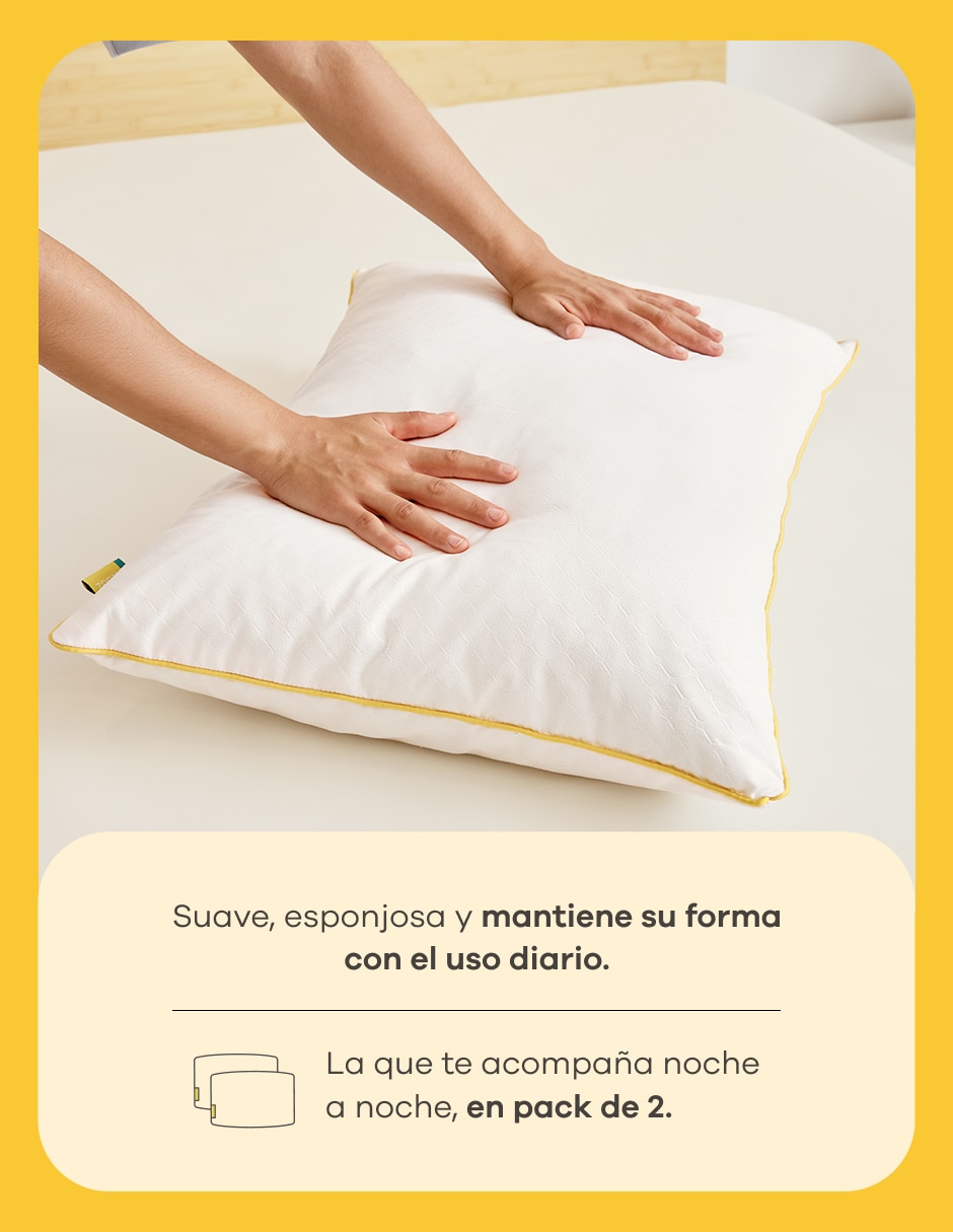 Almohada firmeza Suave 2