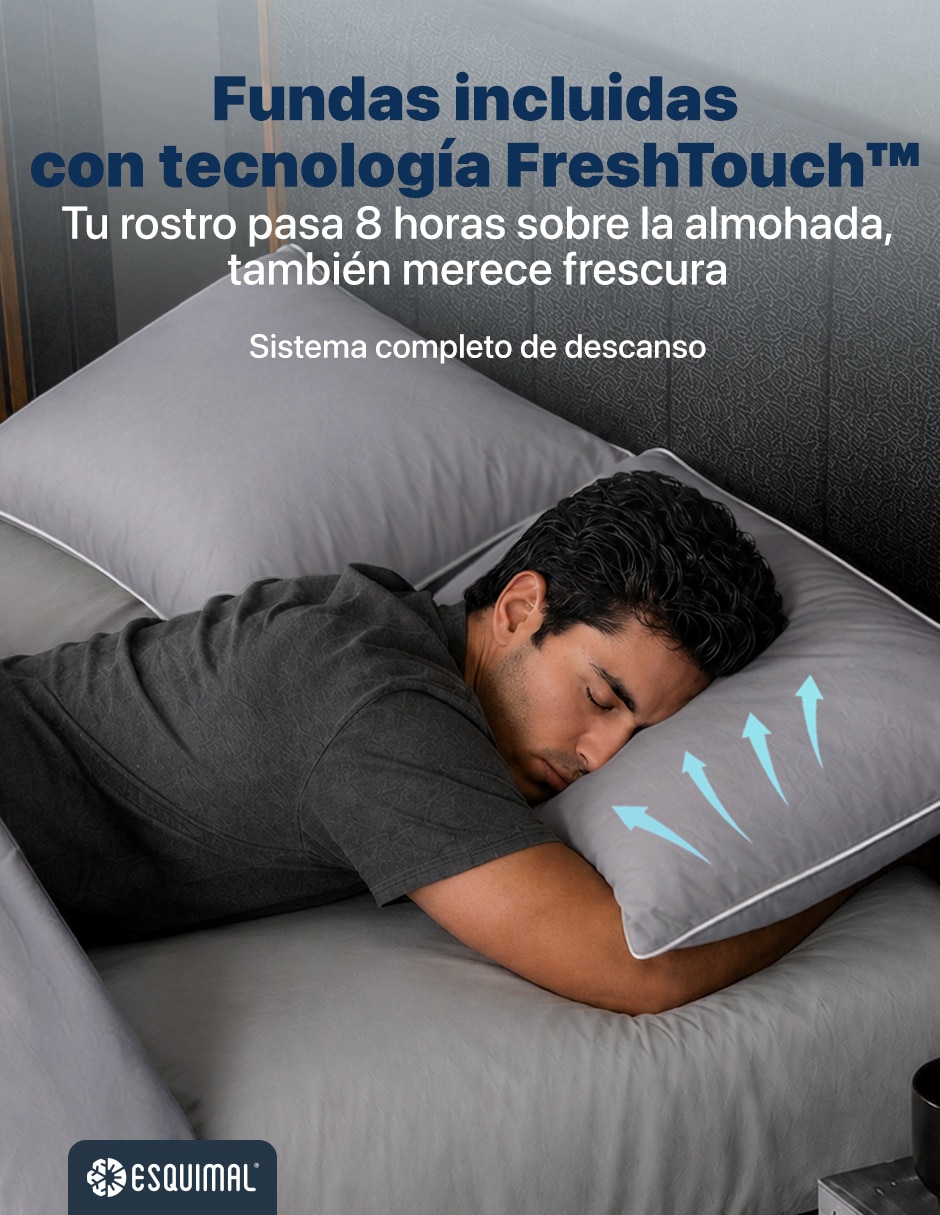Set edredón refrescante FreshTouch + Fundas 4