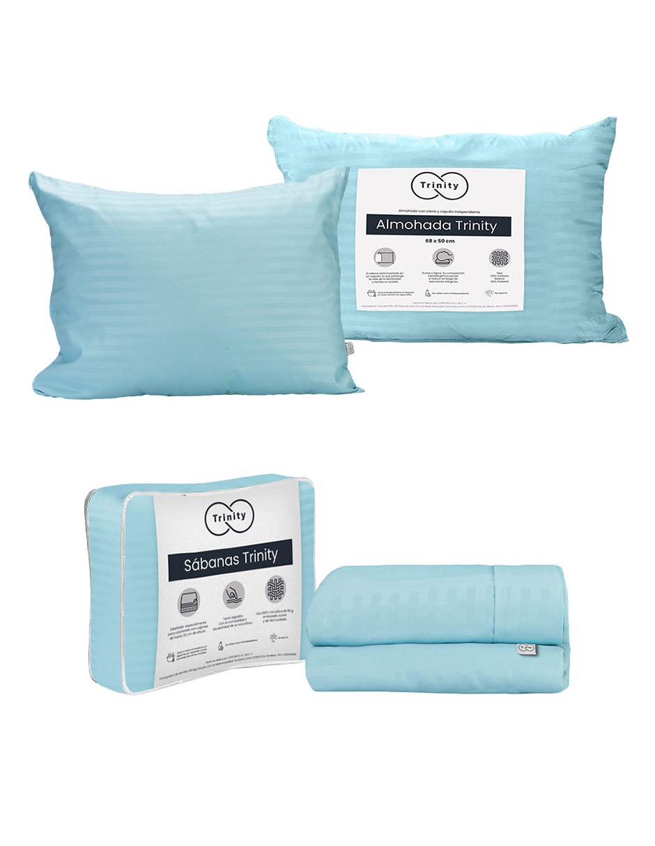 Juego de sábanas de microfibra 100 g Trinity Osos Juego de sábanas de microfibra 100 g Trinity Osos