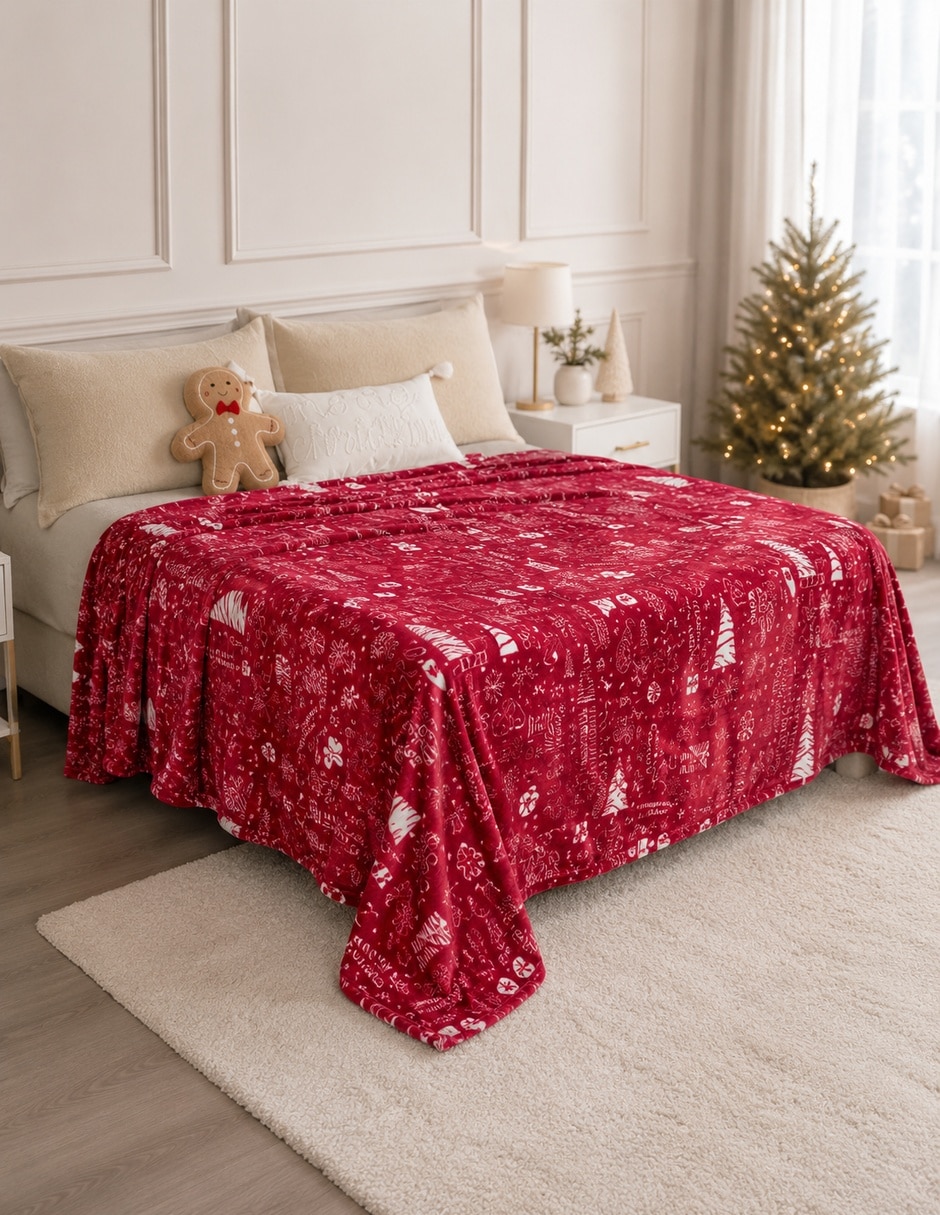 Cobertor navidad