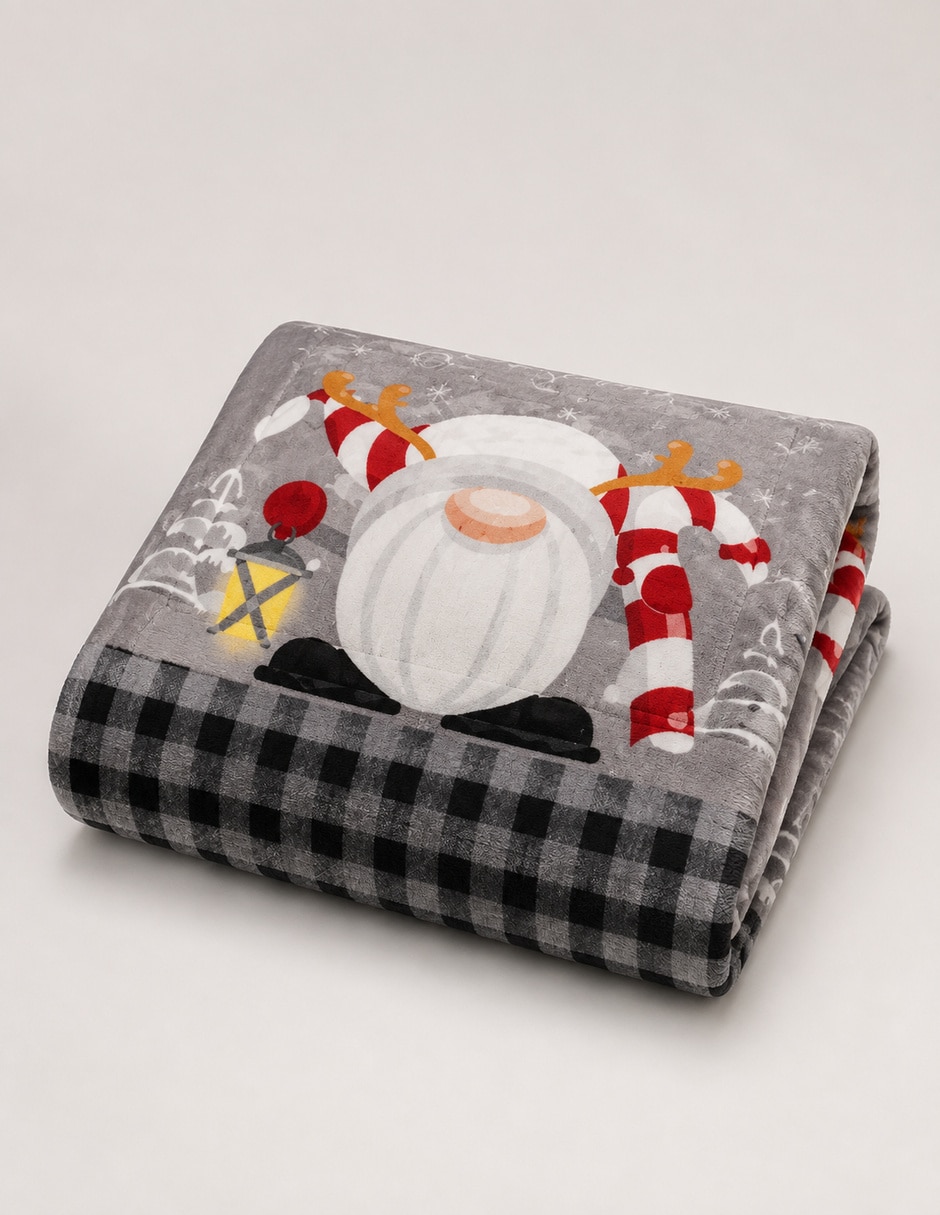 Cobertor Personajes navideños 3