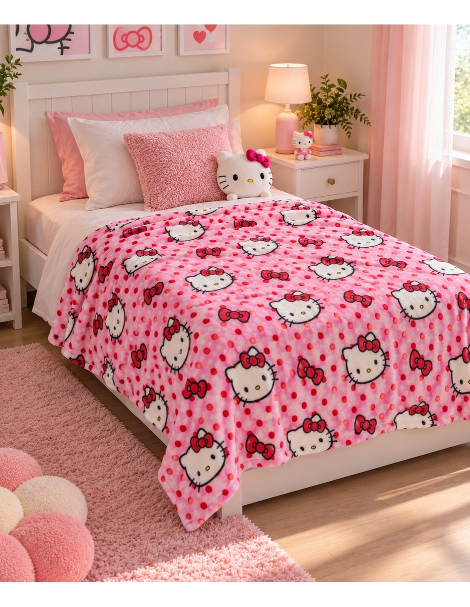 Frazada hello kitty