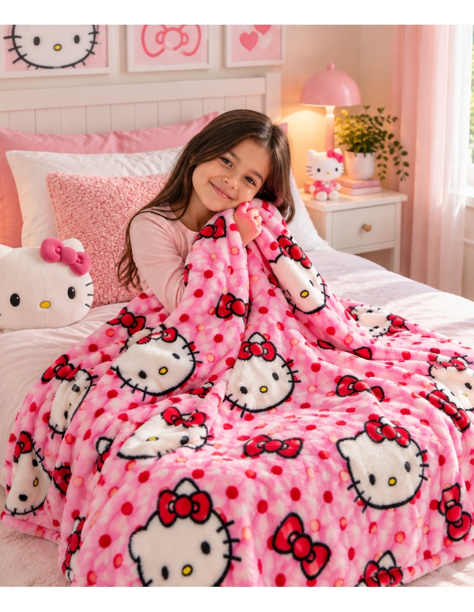 Frazada hello kitty