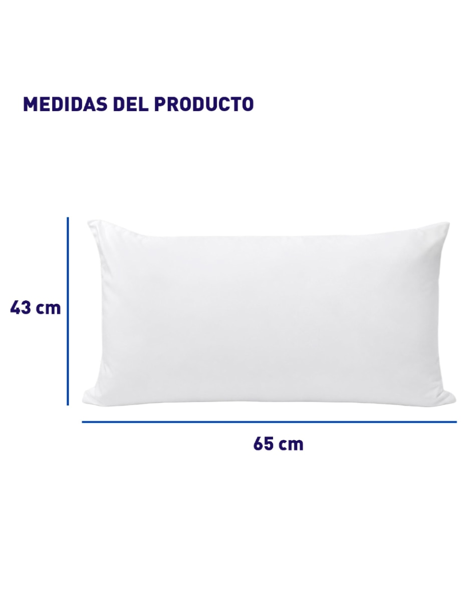 Set almohada de microfibra firmeza media 5