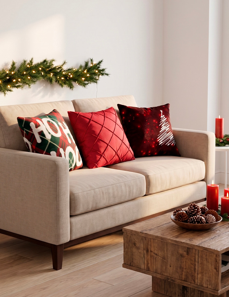 Set de cojín decorativo navidad 4