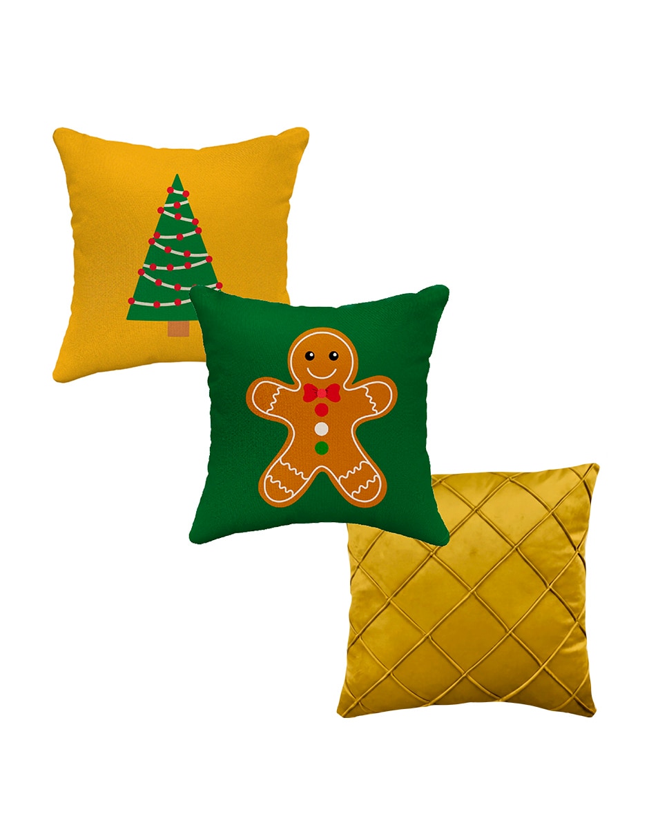 Set de cojín decorativo navidad 7