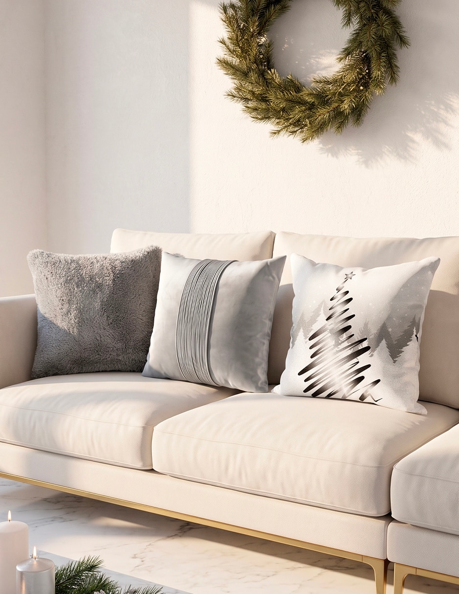 Set de cojín decorativo navidad 4