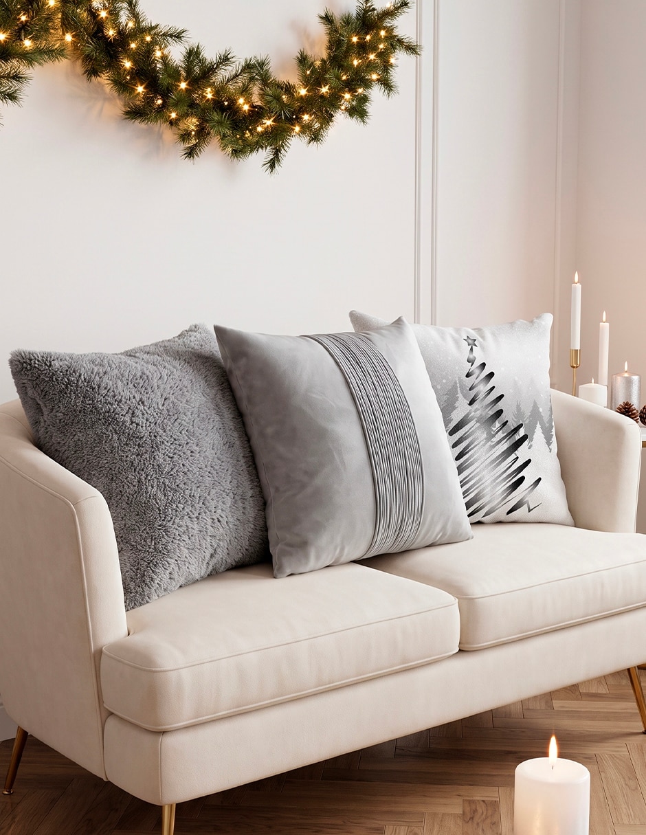 Set de cojín decorativo navidad 2