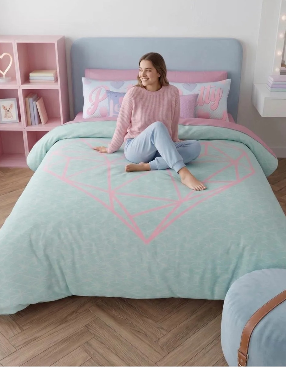 Set edredón modular amour pastel 3