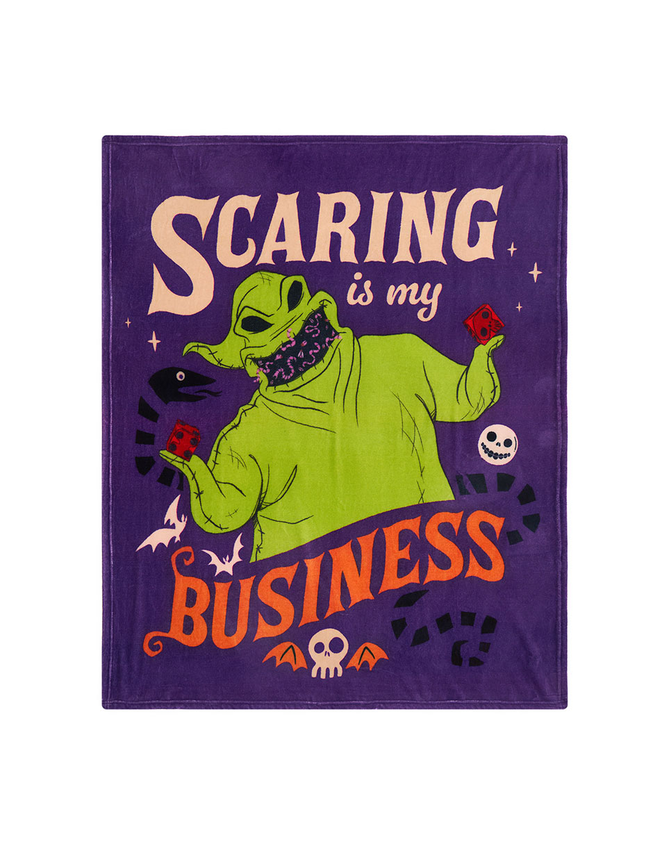 Frazada de tejido plano Serenity Scaring Jack Skellington Frazada de tejido plano Serenity Scaring Jack Skellington